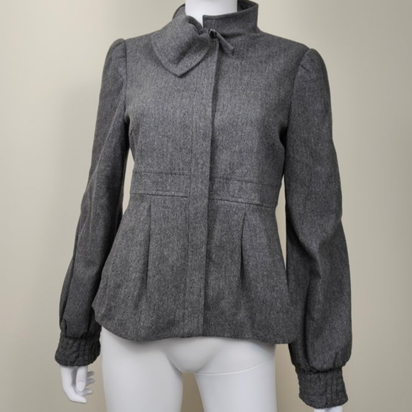 MaxMara Gray Pea Coat - Picture 2 of 11